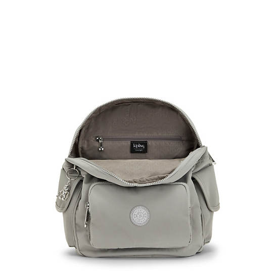 Kipling City Pack Small Klasik Sırt Çantaları Gri | TR 1716BE